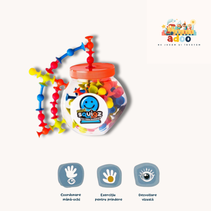 FAT BRAIN JOC DE CONSTRUCTIE MINI SQUIGZ [1]