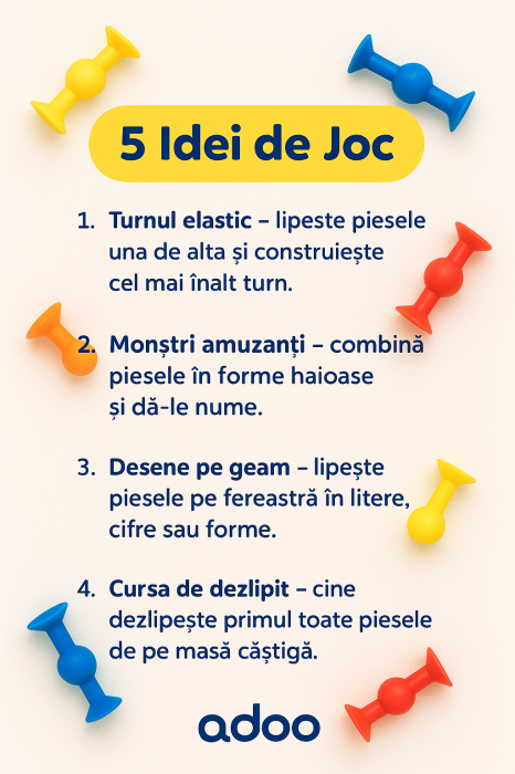 FAT BRAIN JOC DE CONSTRUCTIE MINI SQUIGZ [4]