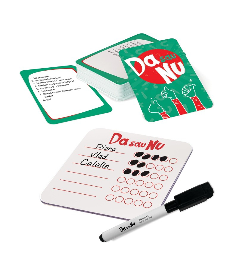 Joc de carti AS Games - Da sau Nu, limba romana [6]