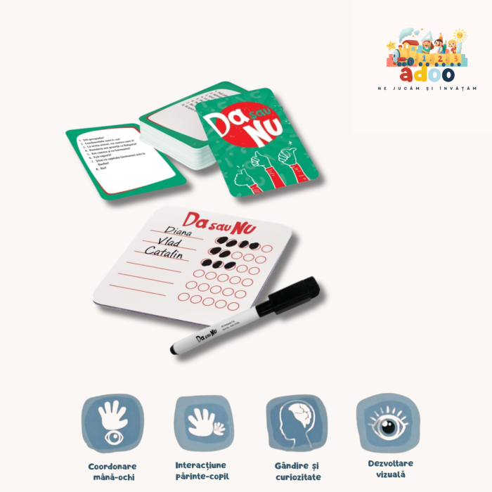 Joc de carti AS Games - Da sau Nu, limba romana [1]