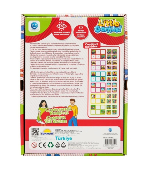 Joc de memorie, Completeaza povestile, Smile Games, 30 piese [4]