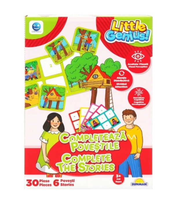 Joc de memorie, Completeaza povestile, Smile Games, 30 piese [3]