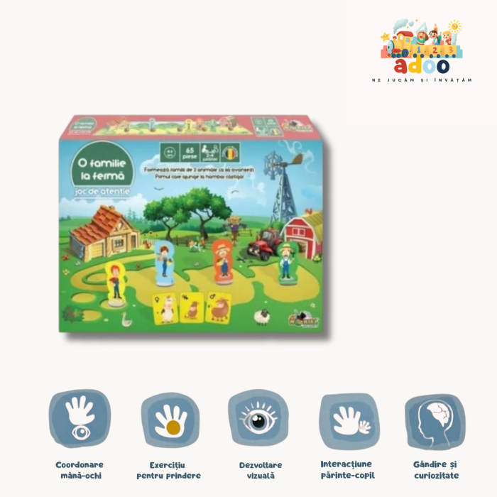 Joc de societate Noriel Games, Familia la ferma [1]
