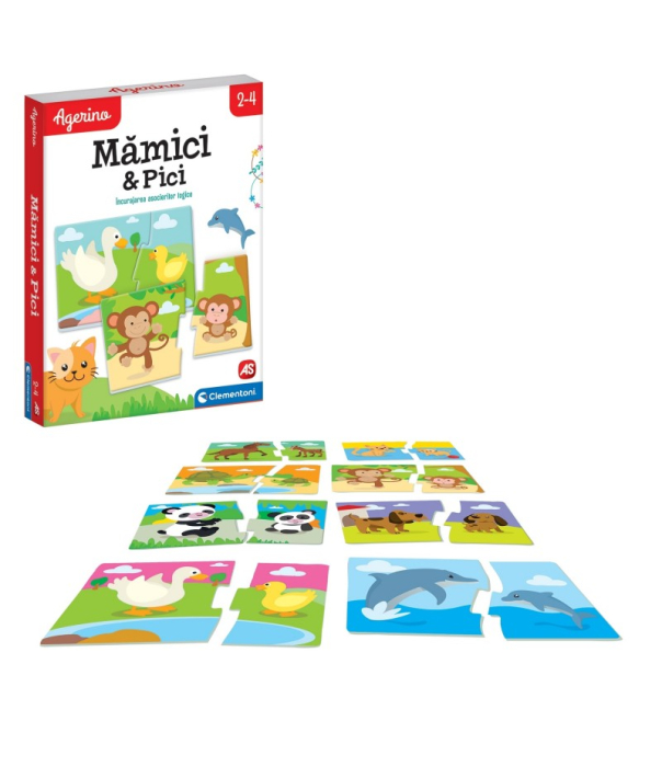 Joc educativ Agerino "Mamici si Pici" - Clementoni [6]