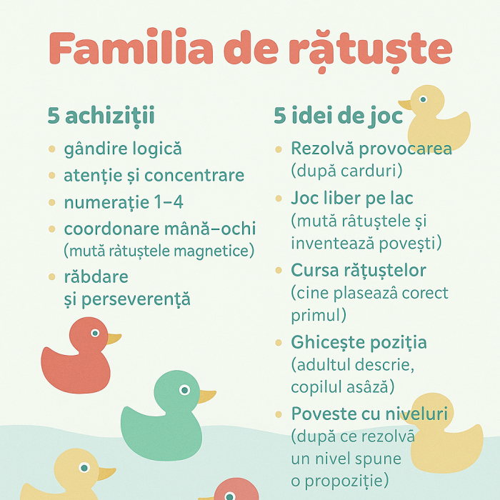 Joc educativ, Smile Games, Familia de ratuste [2]