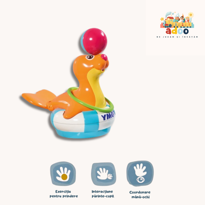 Jucarie de baie Tomy, Foca Sandy [1]