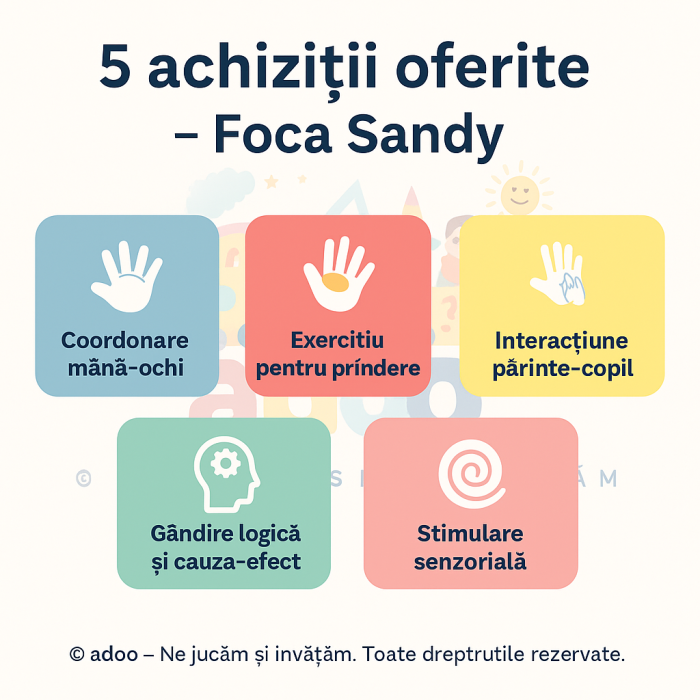 Jucarie de baie Tomy, Foca Sandy [2]