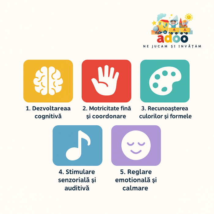 Jucărie de Tras pentru Dezvoltarea Motricității Fine [2]