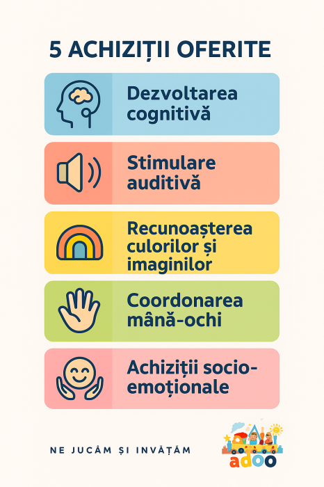 Jucărie tip telefon pentru copii – învățare prin joacă cu lumini și sunete [2]