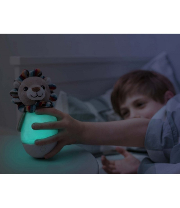 Lampa de veghe muzicala, Hopa mitica, Leu, 18 cm [5]