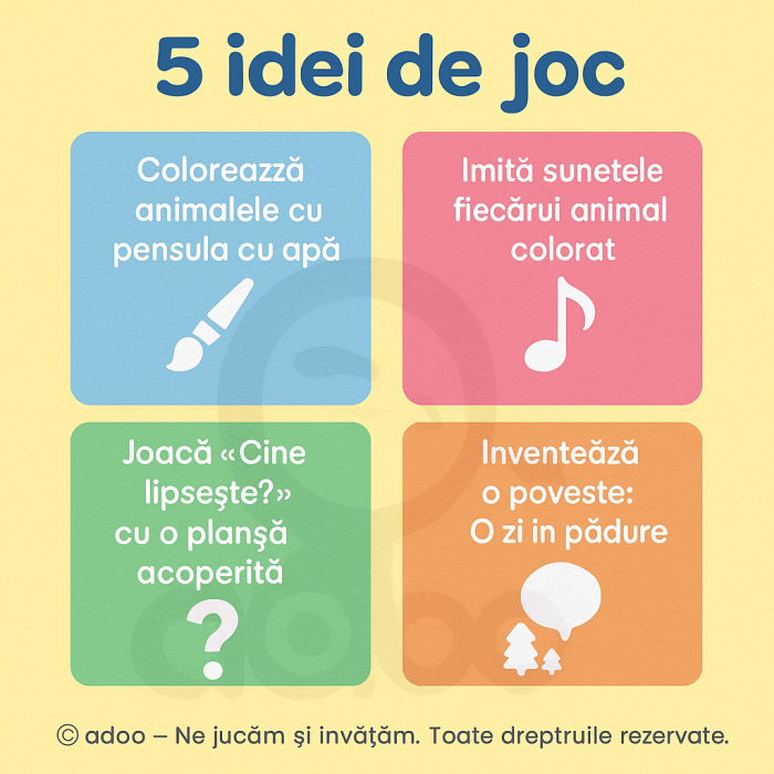 My first - Coloreaza cu apa animale ascunse [3]