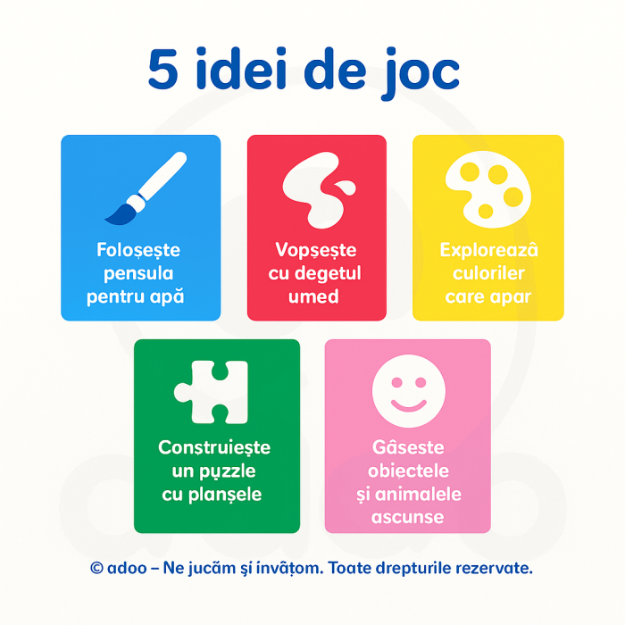 My first - Coloreaza cu apa animale ascunse set mare [3]