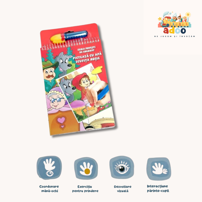 Picteaza cu apa - Scufita Rosie [1]