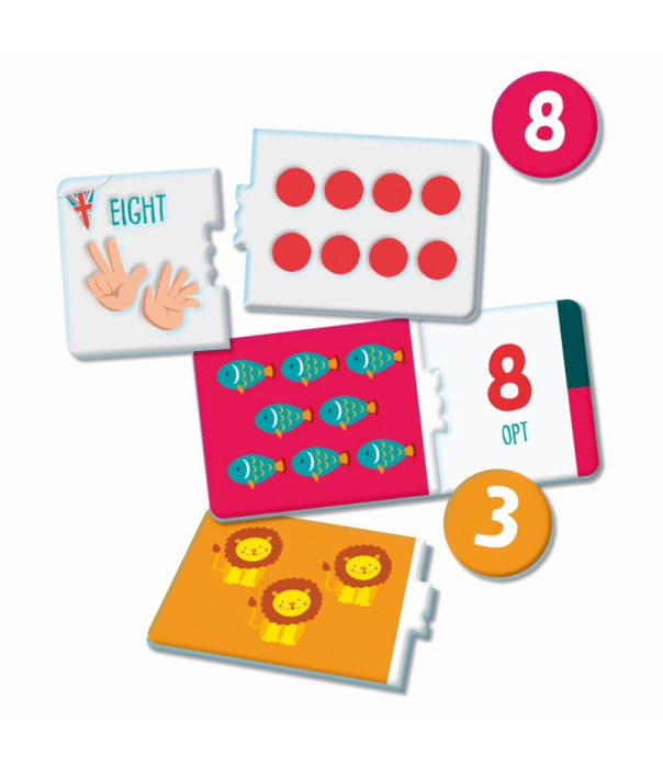 Puzzle educativ Clementoni- Numerele [4]