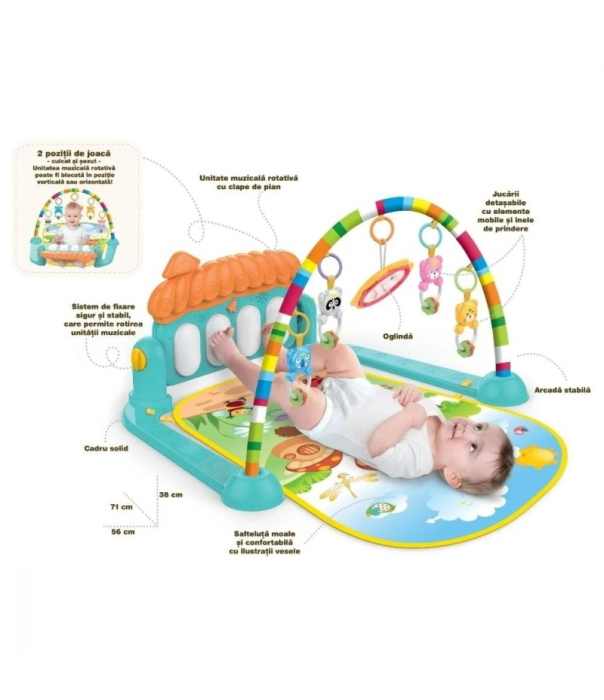 Salteluta muzicala Minibo, Noriel Bebe, cu sunete si zornaitori [4]