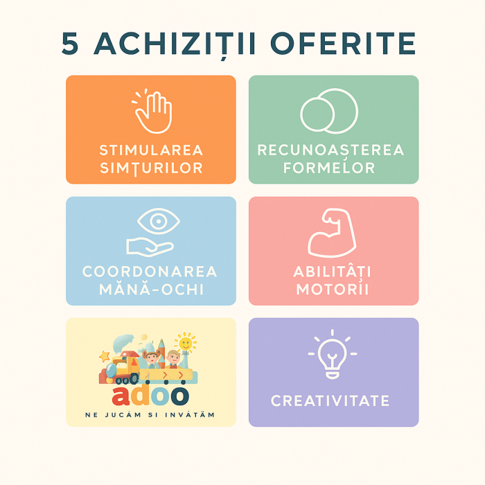 Set 8 Tuburi Senzoriale Extensibile – Jucărie Antistres Pop Tubes Colorate [3]