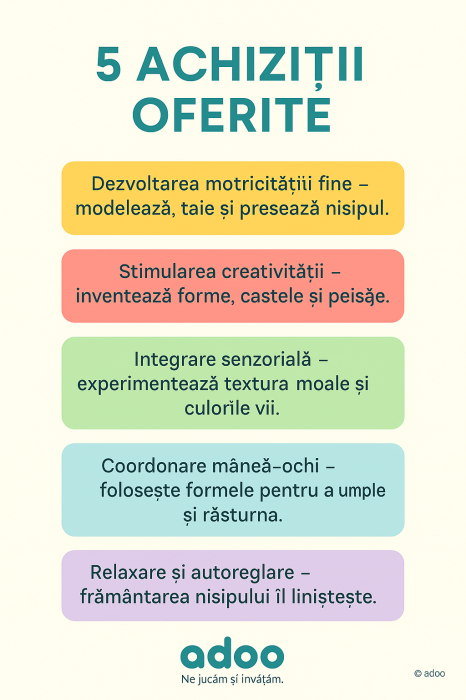 Set nisip kinetic, Crafy Fun Sand, Sunny Beach, 13 piese, 1 kg nisip [2]