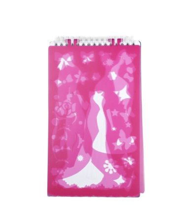 Caiet de schite cu autocolante- Top Designer, Regal 14x25cm. [3]