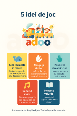 Carte Textilă Interactivă pentru Bebeluși – Dezvoltare Vizuală, Auditivă și Tactilă - Bufnita [1]