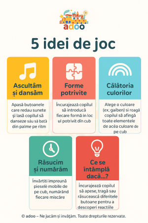 Cub de Joacă și Învățare pentru Copii – Dezvoltare Cognitivă și Coordonare Mână–Ochi [2]