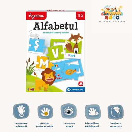 Joc Clementoni, Alfabetul educativ, 3 ani+
