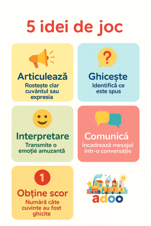 Joc de carti AS Games - Cu gura pana la urechi, limba romana [1]