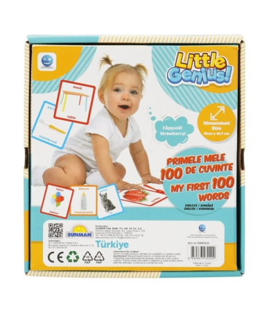 Joc de memorie, Primele mele 100 de cuvinte, Smile Games, 50 piese [4]