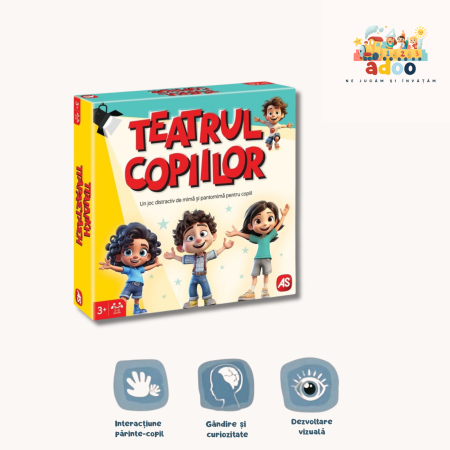 4-6 ani - Joc de societate AS Games, Teatrul Copiilor