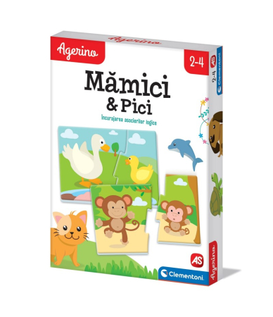 Joc educativ Agerino "Mamici si Pici" - Clementoni [2]