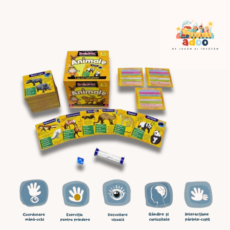 6+ ani - Joc educativ BrainBox Animale