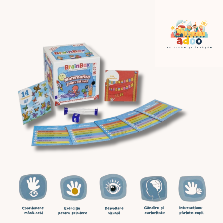 6+ ani - Joc educativ BrainBox Matematica pentru cei mici