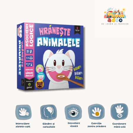 1-2 ani - Joc Tiki-Tan - Hraneste animalele