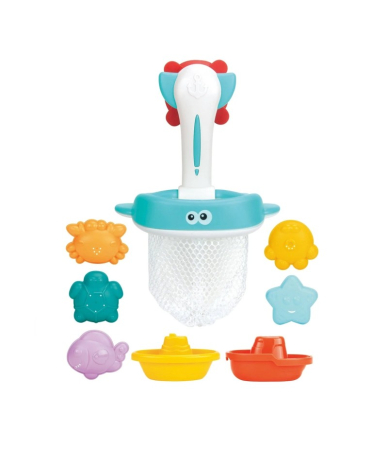 Jucarie de baie Huanger rechin 8 piese [3]