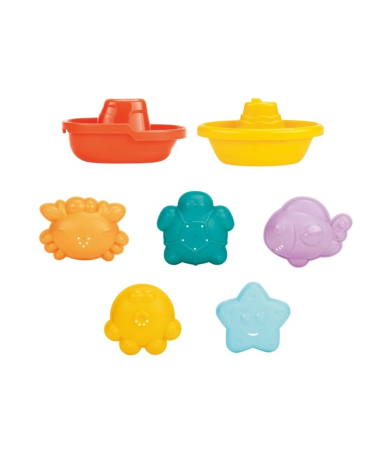 Jucarie de baie Huanger rechin 8 piese [4]