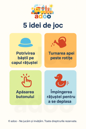 Jucarie de baie Ratusca, 28 cm [2]