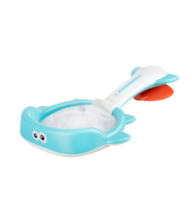 Jucarii de Baie Interactive Huanger pentru Copii - jucarie de baie Rechin si Plasa, Set 4 piese [4]