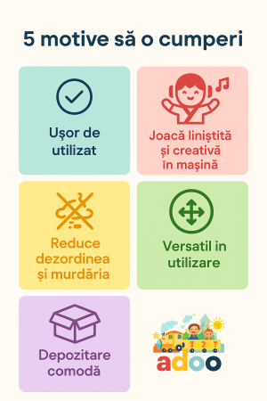 Masuta de calatorie pentru copii, U-Grow [2]