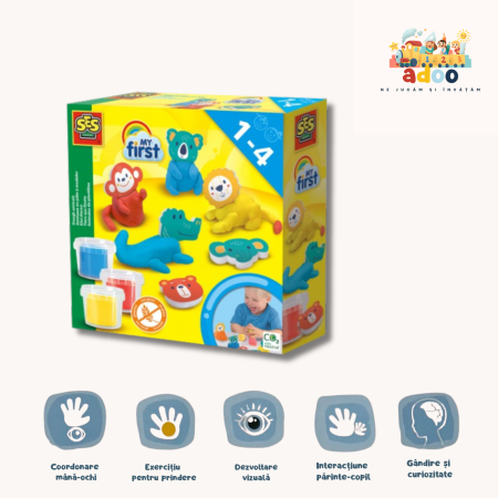 1-2 ani - My first - Animale din plastilina