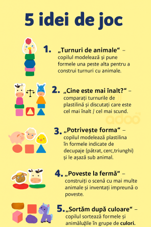 My first - Animale din plastilina de stivuit [2]