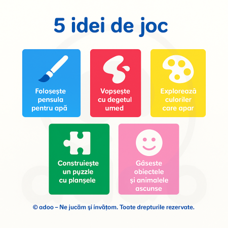 My first - Coloreaza cu apa animale ascunse set mare [2]