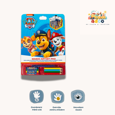 1-2 ani - Picteaza cu apa Paw Patrol 2