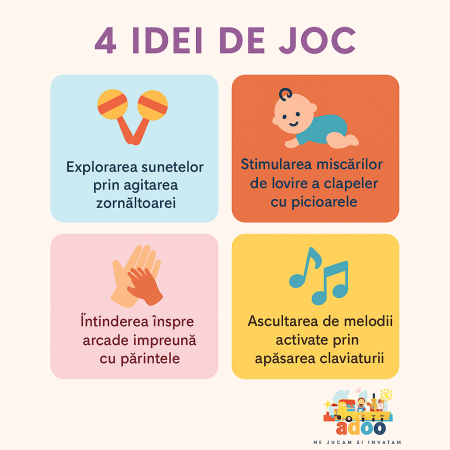 Salteluta muzicala Minibo, Noriel Bebe, cu sunete si zornaitori [2]