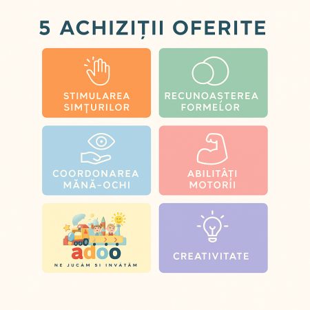 Set 8 Tuburi Senzoriale Extensibile – Jucărie Antistres Pop Tubes Colorate [2]