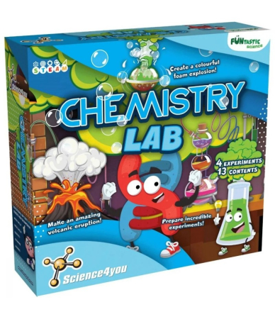 Set de experimente Science4You, Laboratorul de chimie [3]