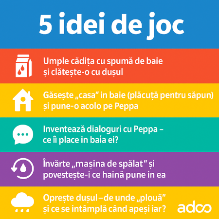 SET DE JOACÄ‚ PENTRU BAIE, CASA PEPPEI [2]