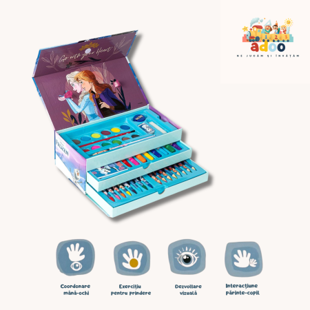 1-2 ani - Set de pictura 41 de piese Frozen