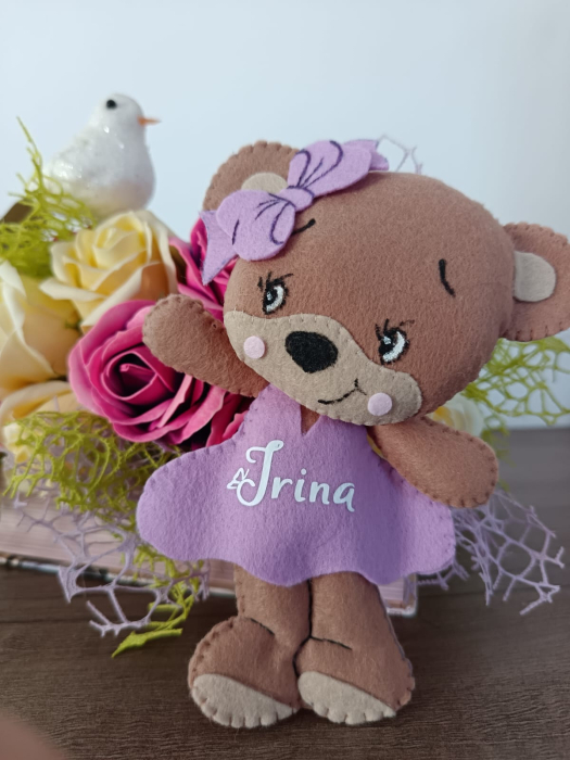 Figurina lumanare - ursulet timid [4]