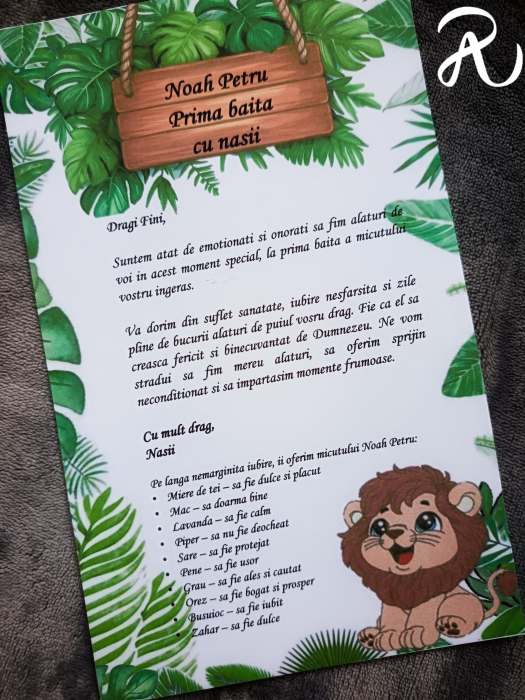 Set prima baita cu nasii baiat - leu [4]