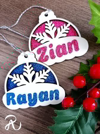 Craciun - Globuri glitter