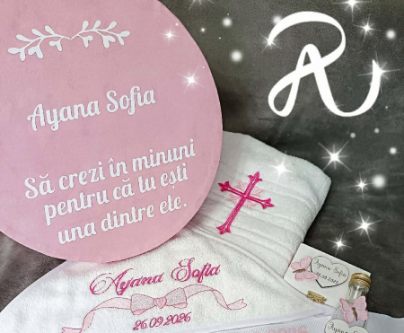 PRODUSE BOTEZ - Cutie trusou personalizata